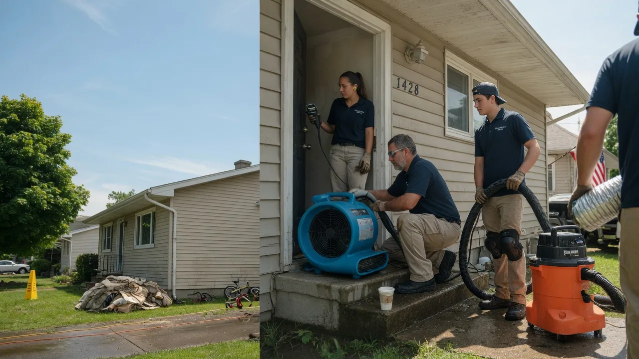 Water Damage Restoration in Bluff Springs, IL near me